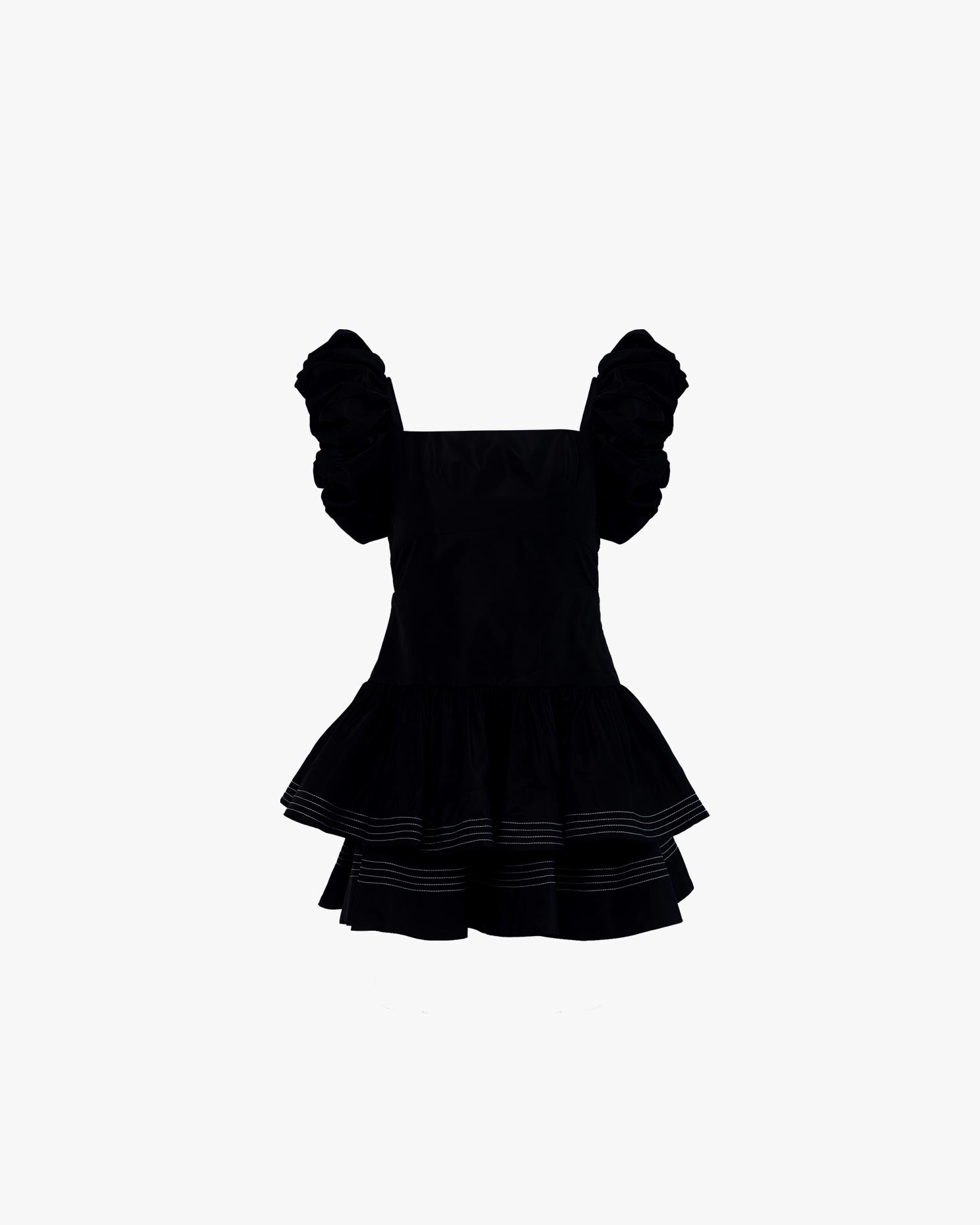 Taffeta Dress Black