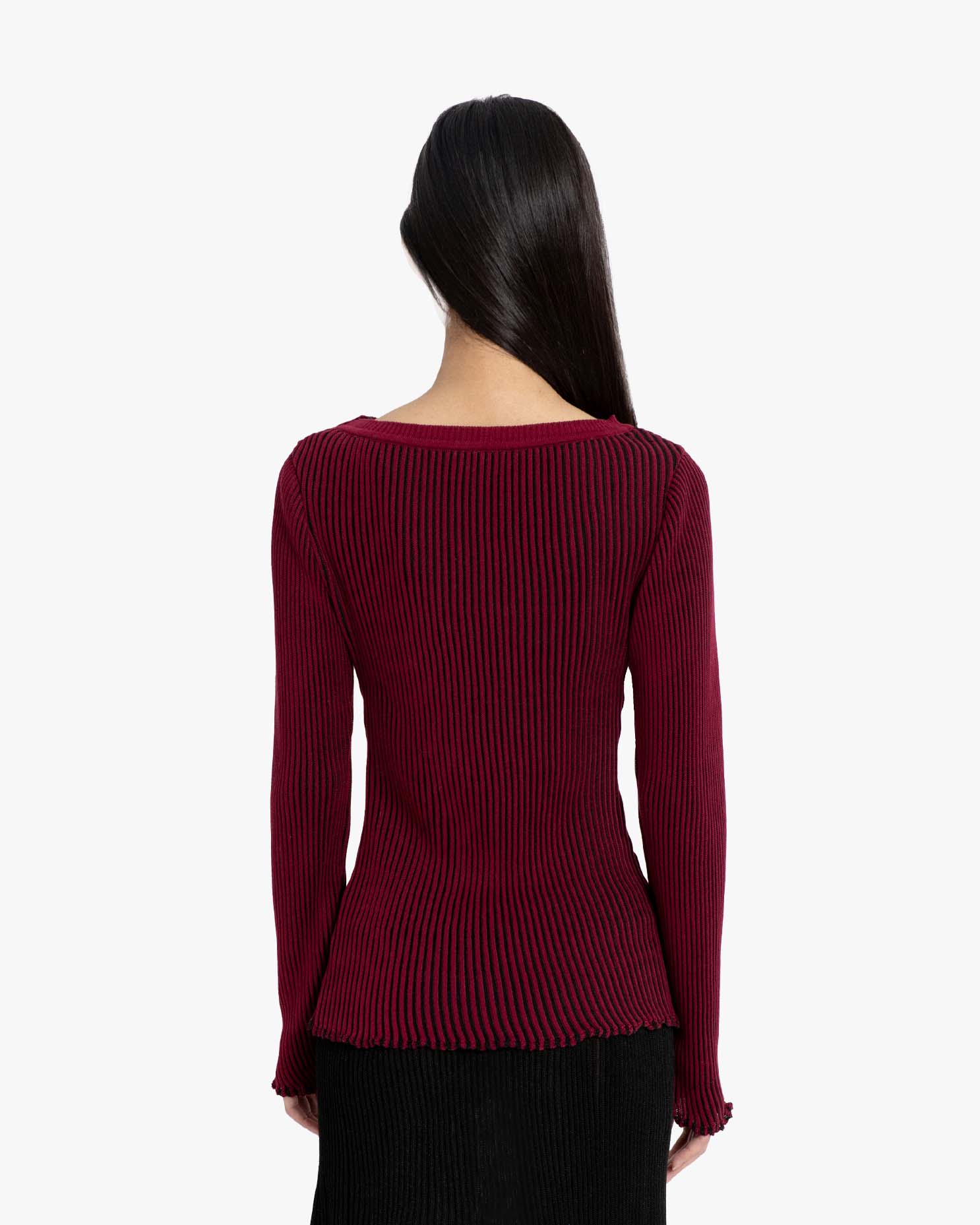 Asta Top Burgundy