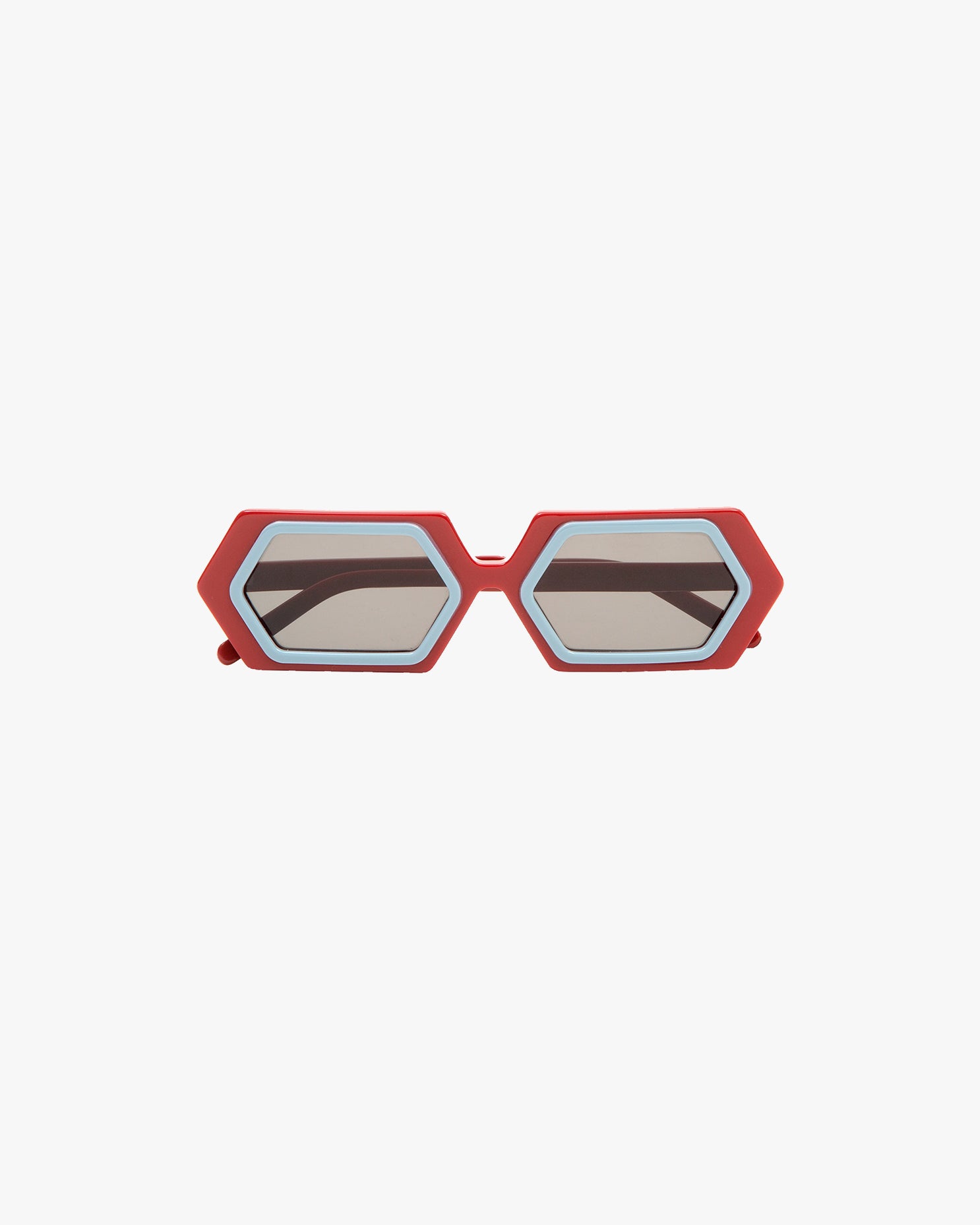 Dexagon Sunglasses in Red Blue