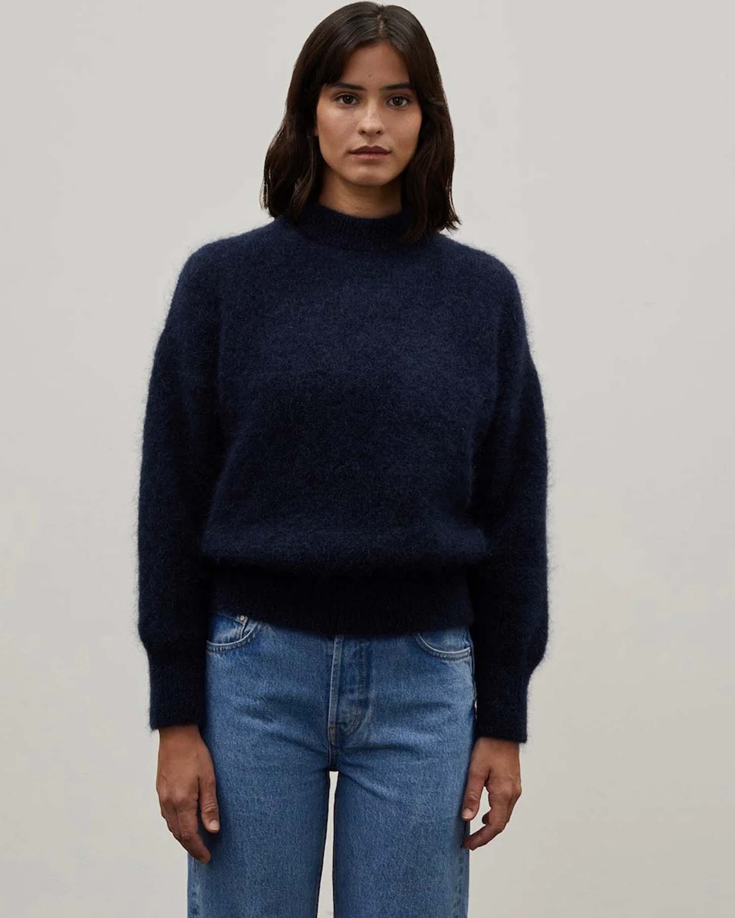 Pull Mohair Jane Navy