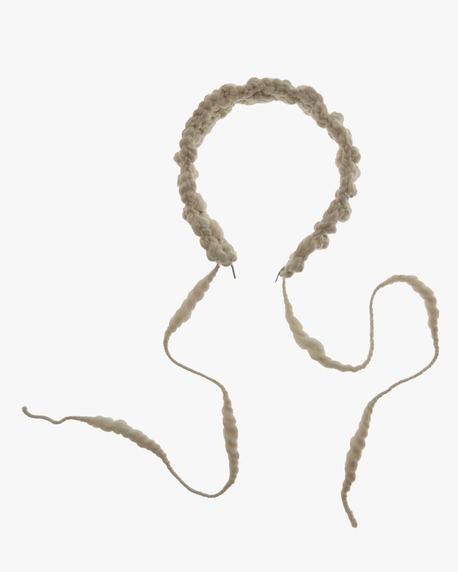 Isabellina Hairband in White