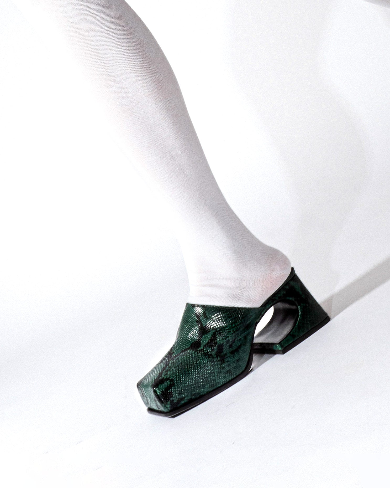 Dekel Green Snake Sassy Mule