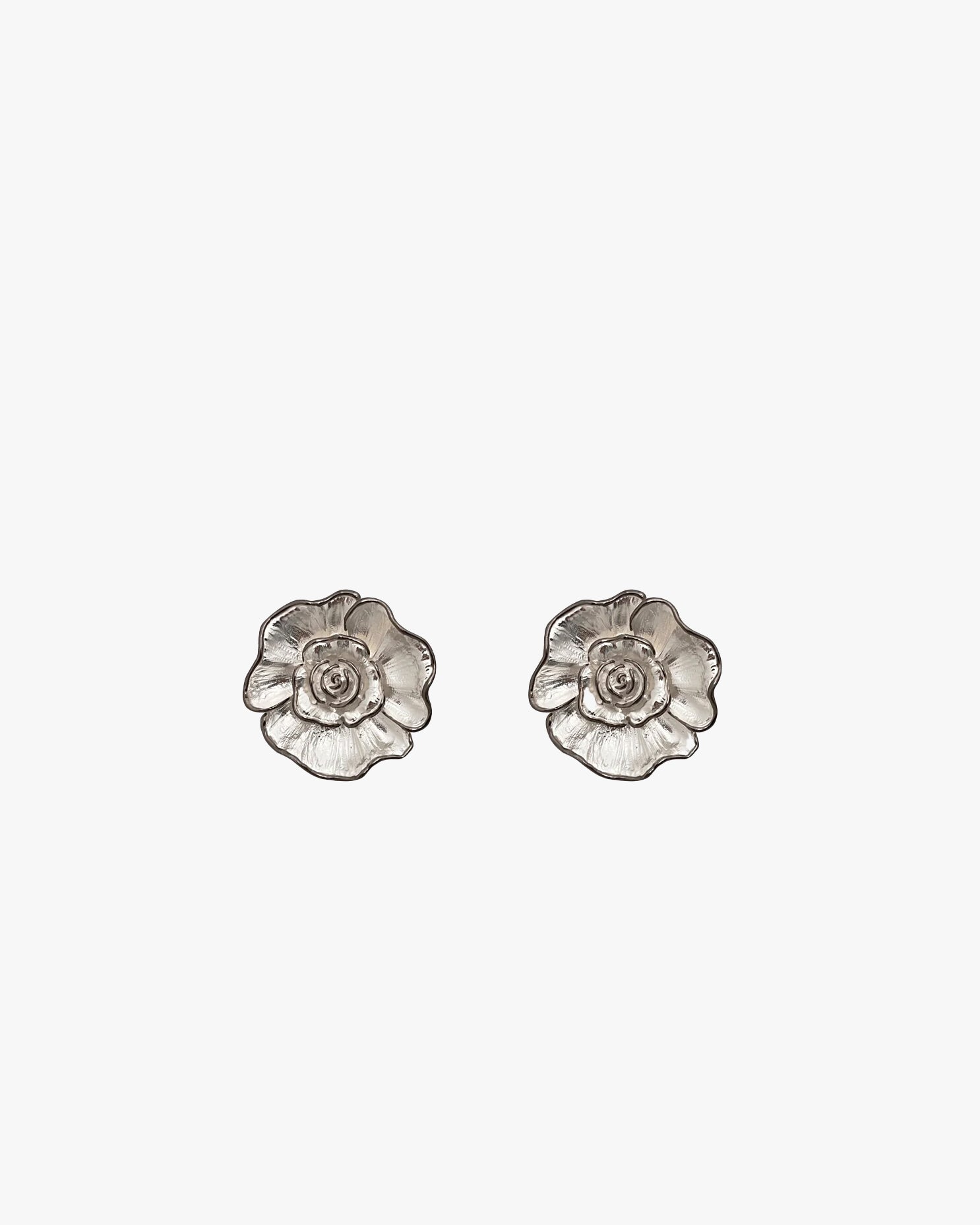 Flor Earrings in Silver