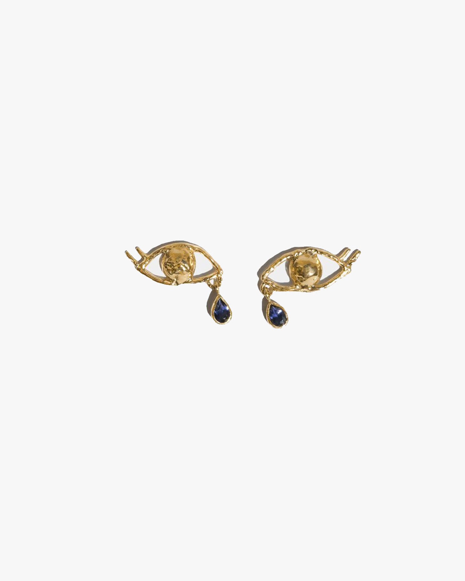 Cecie Lolite Earrings in Gold