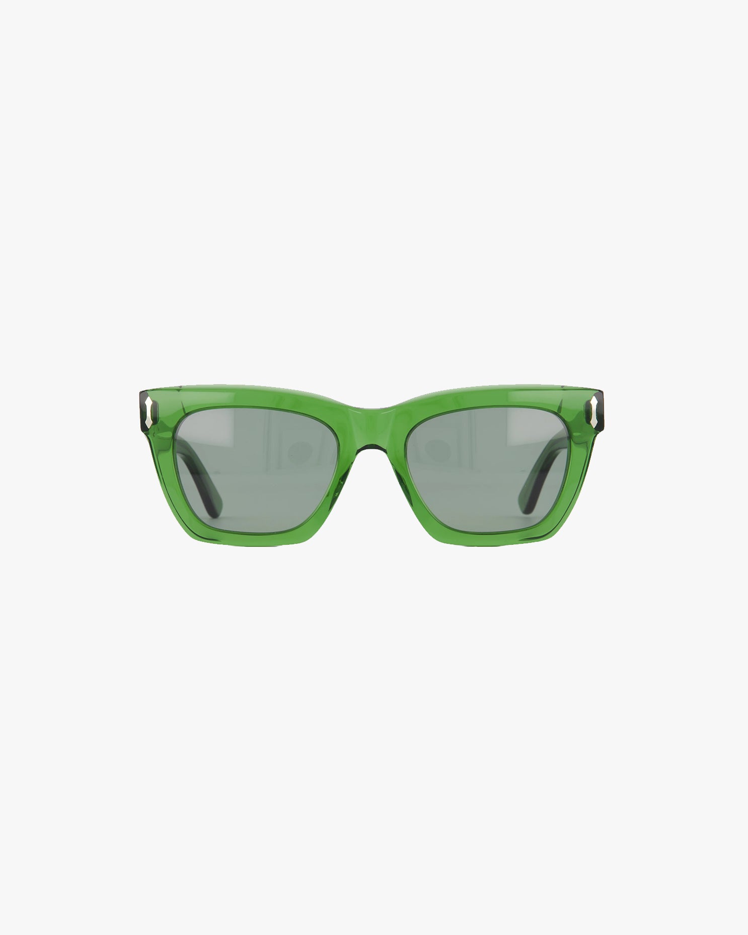 Gray Sunglasses in Green