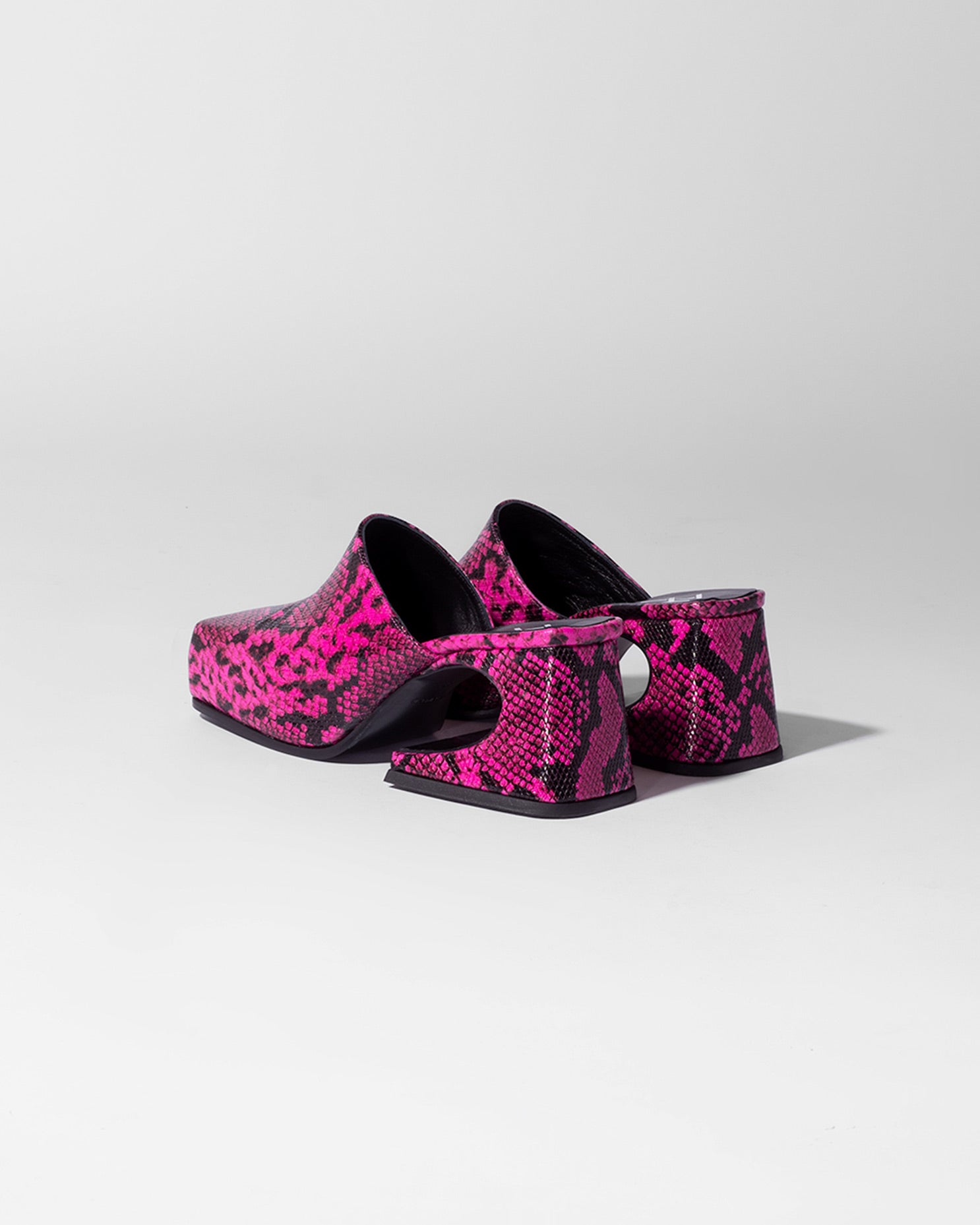 Neon Funky Snake Sassy Mule